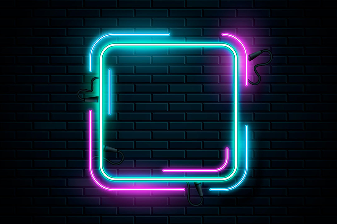 Neon Poster Frames