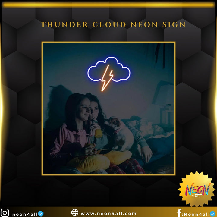 Thunder Cloud Neon sign