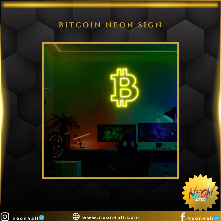 Bitcoin Neon Sign