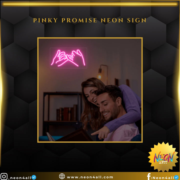 Pinky Promise Neon Sign