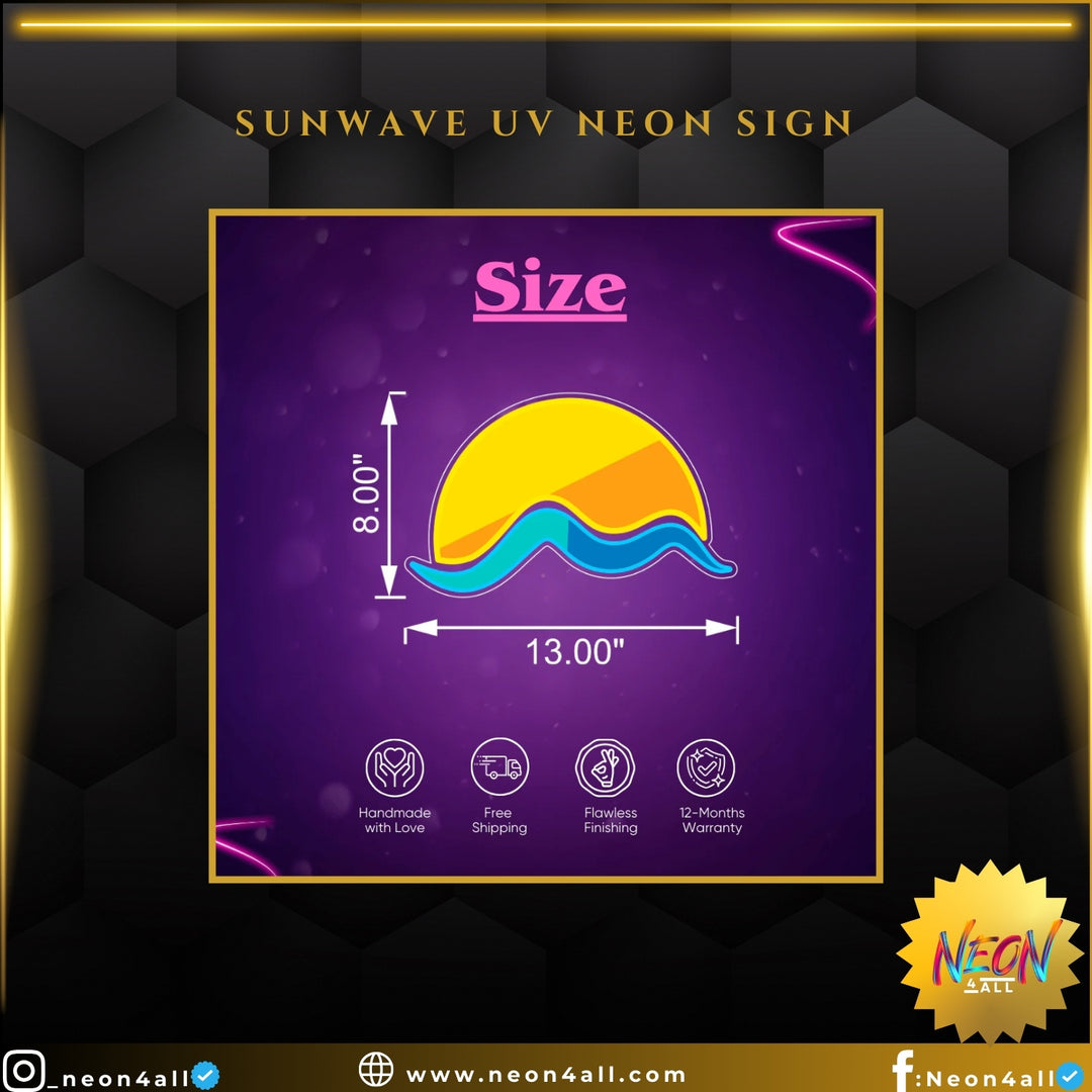 Sunwave UV Neon Sign