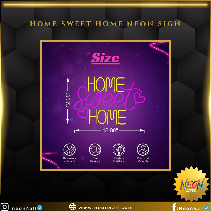 Home Sweet Home Neon sign