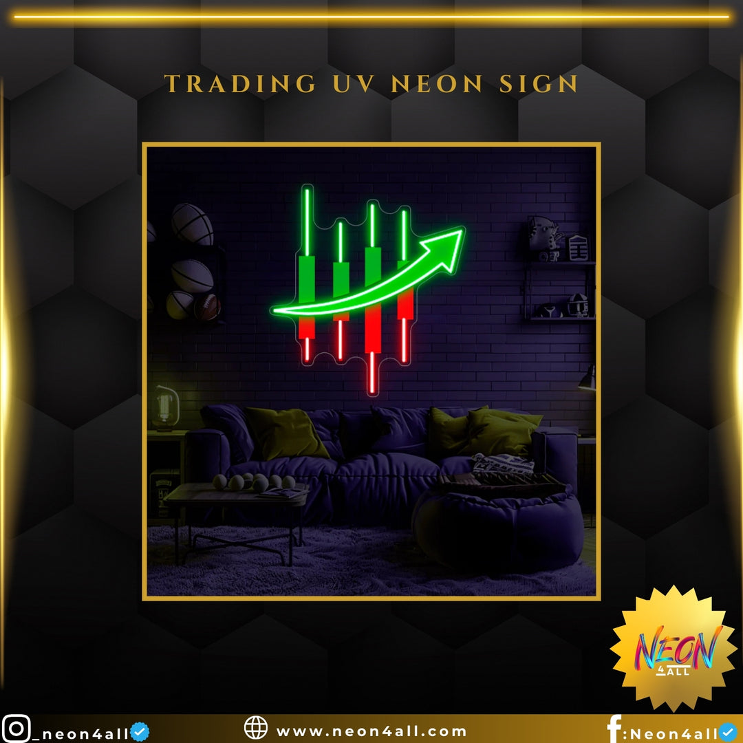 Trading UV Neon Sign