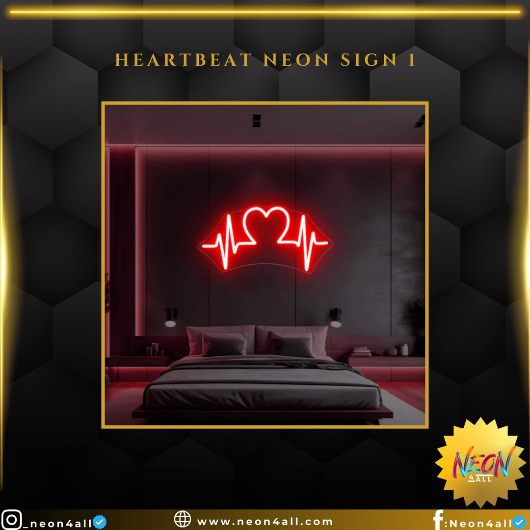 Heartbeat Neon Sign