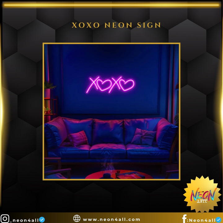 XOXO Neon sign