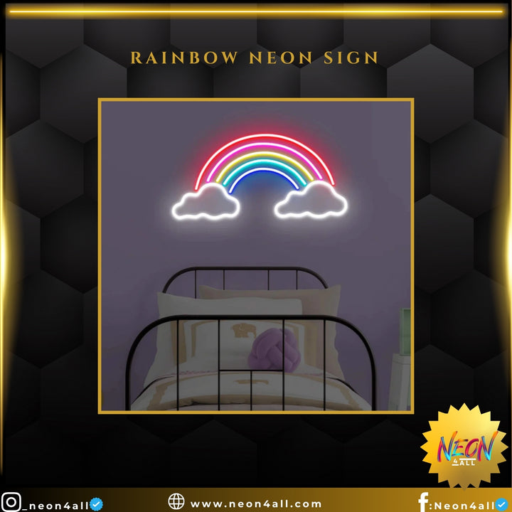 Rainbow Neon Sign