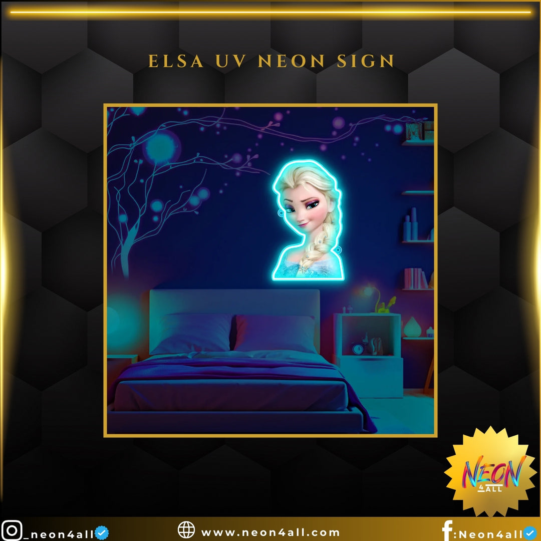 Elsa UV Neon Sign