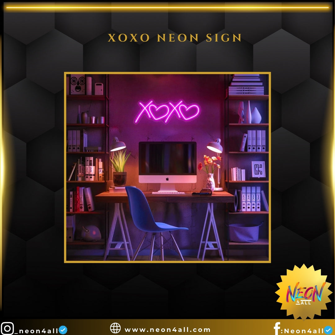 XOXO Neon sign