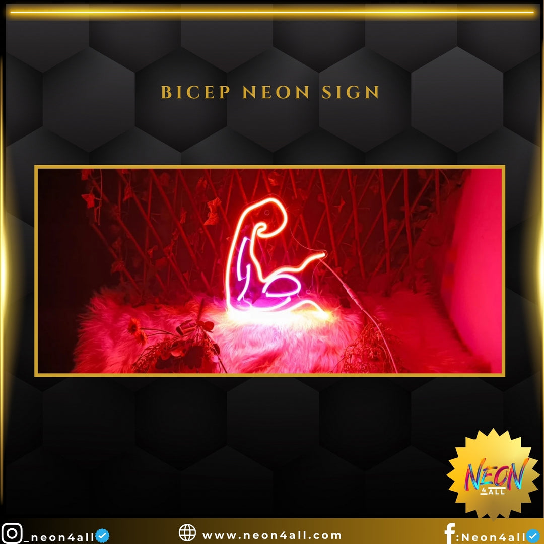 Bicep Neon sign