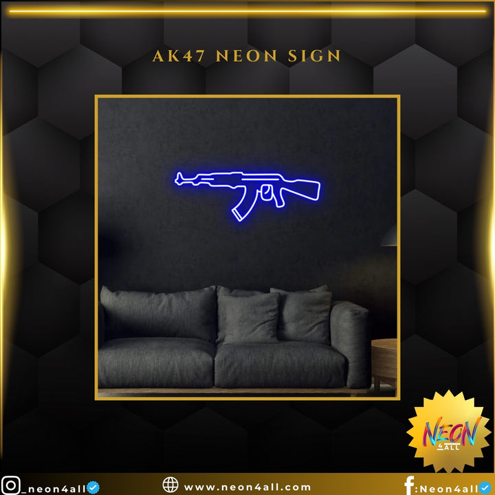 Ak47 Neon Sign