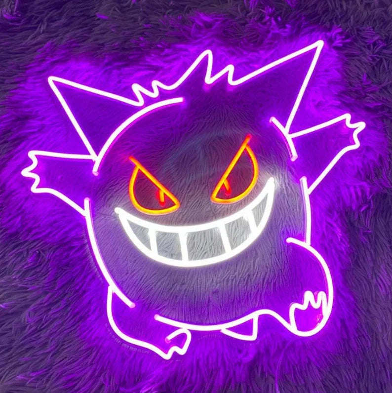 Gengar neon sign -Neon4all